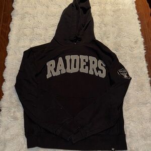 47 Brand Raiders Hoodie with Logo